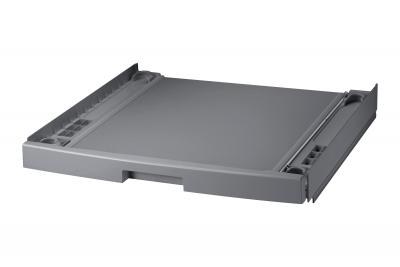Kit de superposition gris SKK-DDX 60 cm pour lave-linge et s&egrave;che-linge