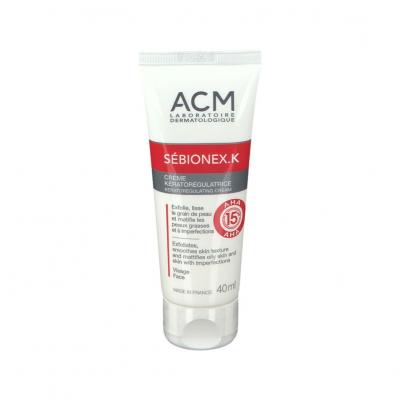 ACM S&eacute;bionex.K Cr&egrave;me k&eacute;rator&eacute;gulatrice tube 40ml