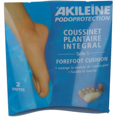 Akile&iuml;ne Podoprotection Coussinet Plantaire Int&eacute;gral Taille S x2