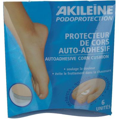 Akile&iuml;ne Protecteur de Cors Tissu Silicone ""innovation"" - Etui 6 unit&eacute;s
