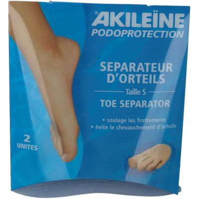 Akile&iuml;ne Podoprotection S&eacute;parateur d'Orteils 2 S&eacute;parateurs - S