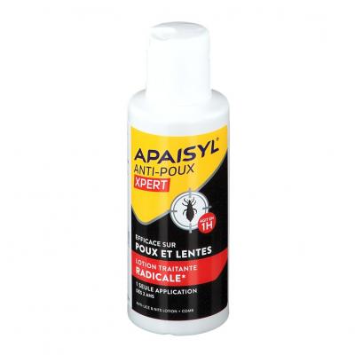 Apaisyl Lotion Anti-Poux et Lentes Xpert, 100ml + Peigne