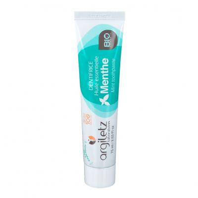 Argiletz Dentifrice Menthe Bio 75ml