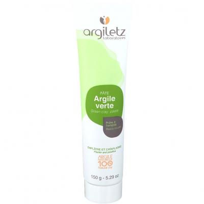 Argiletz Tube Argile Verte Pr&ecirc;te &agrave; l'emploi 150g