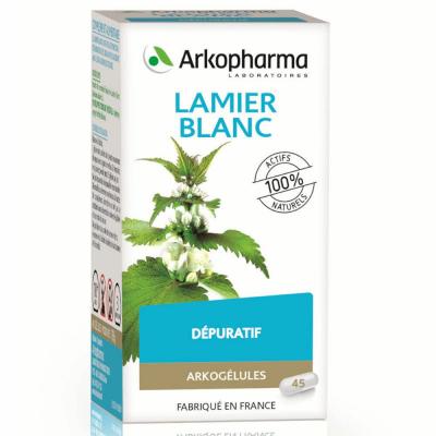 Arkopharma Arkog Lamier Blanc - 45 Gel. - Bo&icirc;te 45 g&eacute;lules