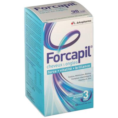 Arkopharma Forcapil Cheveux et Ongles Zinc Vitamine B 180 g&eacute;lules