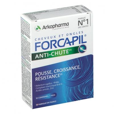 Arkopharma Forcapil Anti Chute 30Cp - Bo&icirc;te 30 Comprim&eacute;s