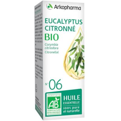 Huile essentielle eucalyptus citronn&eacute; bio 10ml