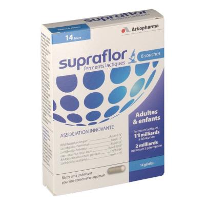 Arkopharma Arkobiotics Supraflor Ferments Lactiques 14 G&eacute;lules