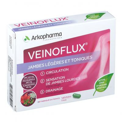 Arkopharma Veinoflux Jambes L&eacute;g&egrave;res Et Toniques 30 G&eacute;lules