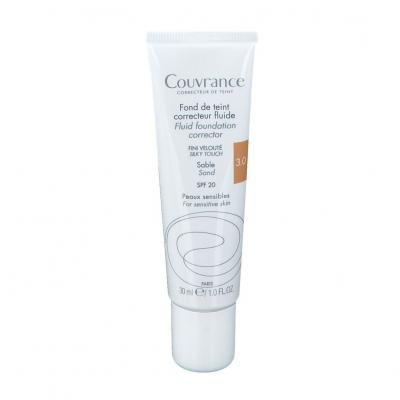 Av&egrave;ne Couvrance Fond de Teint Correcteur Fluide Sable 3.0 30ml