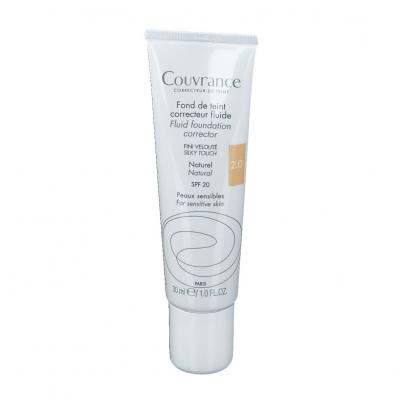 Av&egrave;ne COUVRANCE - Fond de Teint Correcteur Fluide n&deg;2 Naturel, 30ml
