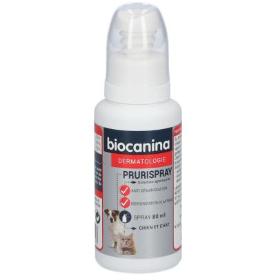 Biocanina DERMATOLOGIE - Prurispray Chien et Chat, 80ml