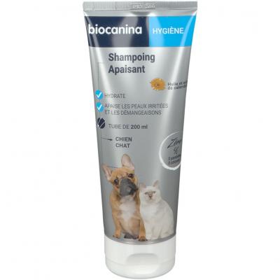 Biocanina HYGIENE - Shampoing Apaisant Chien et Chat, 200ml