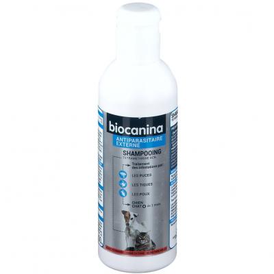 Biocanina Shampooing Antiparasitaire Externe Chien et Chat 200ml