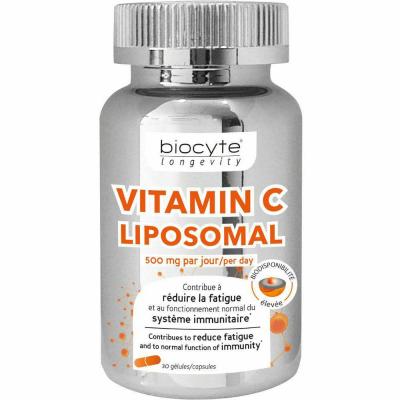 Biocyte Vitamine C Liposomale 30 g&eacute;lules