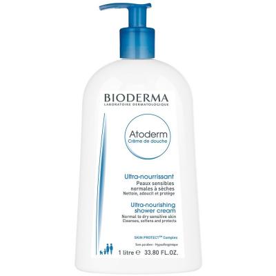 Cr&egrave;me de douche ultra-nourrissante Atoderm - 1L - Bioderma