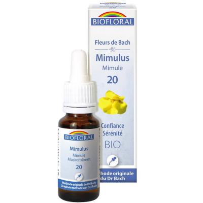 Fleur De Bach Elixir Mimulus n&deg;20 Mimule Biofloral