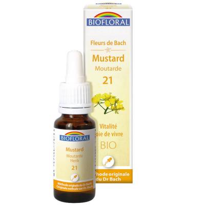 Fleur De Bach Elixir Mustard n&deg;21 Moutarde Biofloral