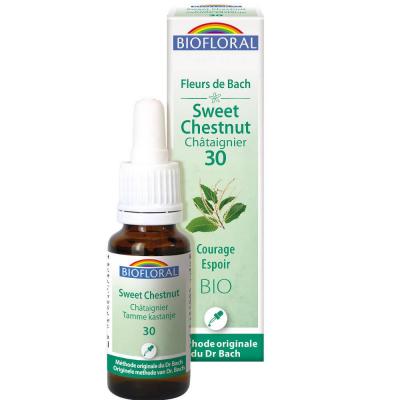 Fleur De Bach Elixir Sweet Chestnut n&deg;30 Ch&acirc;taignier Biofloral