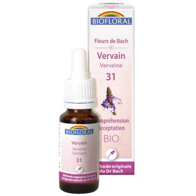 France Herboristerie FLEURS DE BACH n&deg;31 Vervain, Verveine