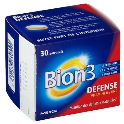 Bion 3 - Defense Adultes 30 Comprimes Bion 3