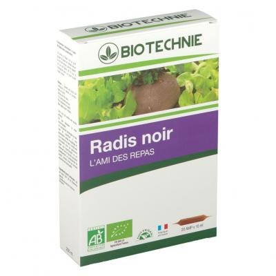 Biover Artichaut/noir de raifort 20 ampoules x 10 ml