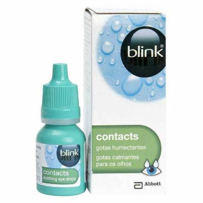 Blink Contacts Gouttes De Confort Oculaire Flacon De 10 Ml