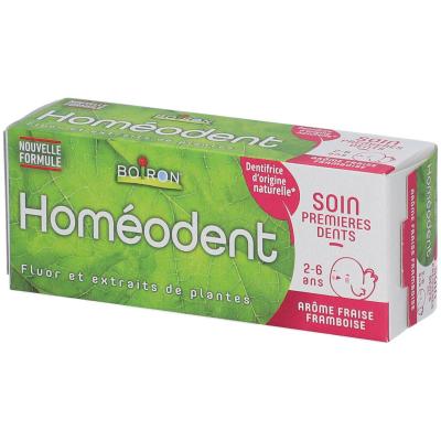 Boiron hom&eacute;odent soin 1&egrave;res dents 2-6 ans gel fraise framboise 50ml