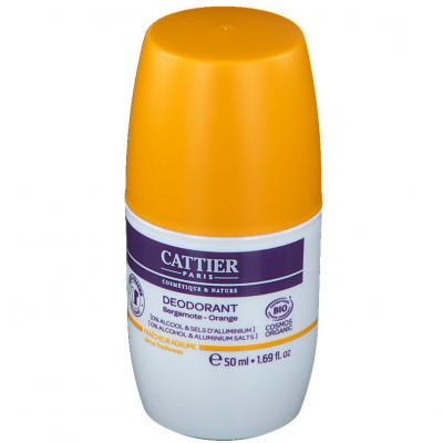 Cattier D&eacute;odorant Fra&icirc;cheur Agrume Roll-On Bio 50ml