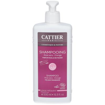 Cattier Shampooing Aloe Vera - Orange Bio Usage Fr&eacute;quent, 500ml