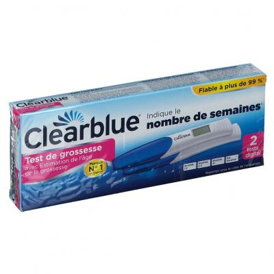 Test De Grossesse Digital Clearblue - La Boite De 2