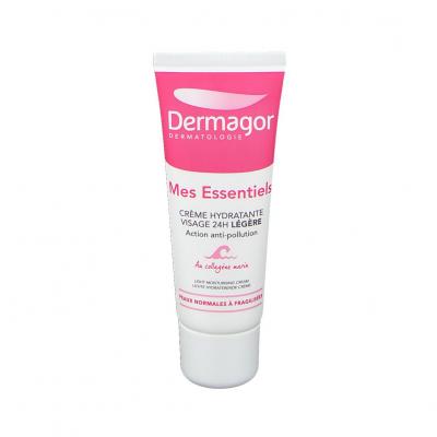 Dermagor MES ESSENTIELS - Cr&egrave;me Hydratante Visage 24h L&eacute;g&egrave;re, 40ml