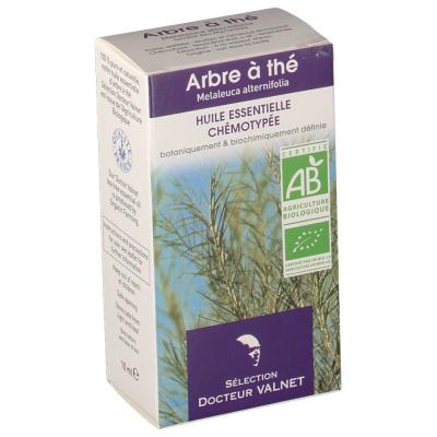 Dr Valnet Arbre &agrave; Th&eacute; (Tea Tree) Huile Essentielle Bio - 10 ml