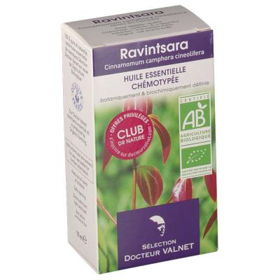 DOCTEUR VALNET Huile essentielle de ravintsara bio flacon 10ml