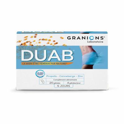 Duab Granions - Confort F&eacute;minin - 20 G&eacute;lules