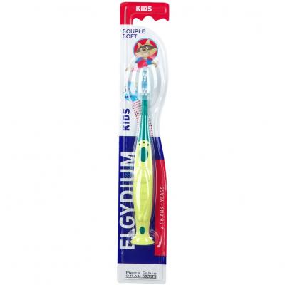 Elgydium KIDS - Brosse &agrave; Dent 2-6 ans Souple, 1 unit&eacute;