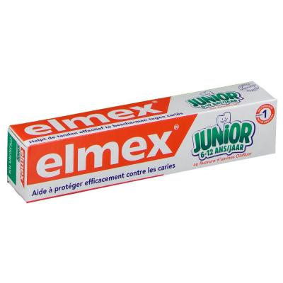 Elmex Junior 6-12 ans Dentifrice 75ml