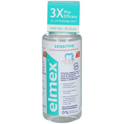 Elmex Sensitive Solution Dentaire Sans Alcool 400ml