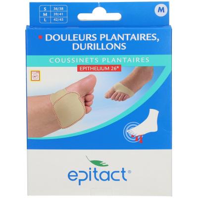 EPITACT EPITHELIUM 26 Coussinets Plantaires Taille 39/41 (Pack de 2)