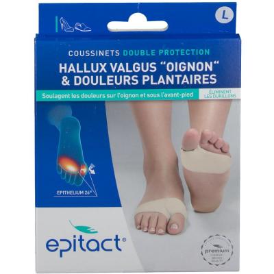 Epitact coussinets double protection taille l