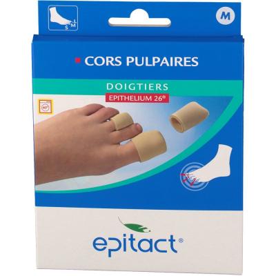 EPITACT Doigtiers cors pulpaires&agrave;l'epithelium 26 lot de 2 medium