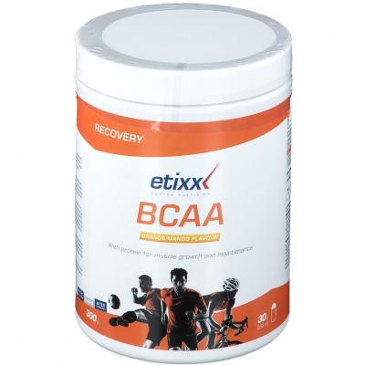 Etixx Bcaa Poudre Orange Mangue Saveur Mangue 300 Gr