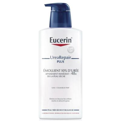 Eucerin &eacute;mollient corps r&eacute;parateur 10% d'ur&eacute;e 400ml