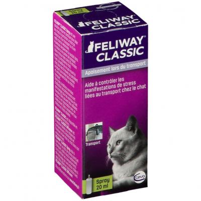 FELIWAY Classic - Spray anti-stress calmant 20ml - Pour chat