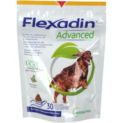 Vetoquinol Flexadin ADV Chew CN 30 Bouch&eacute;es pour Chien