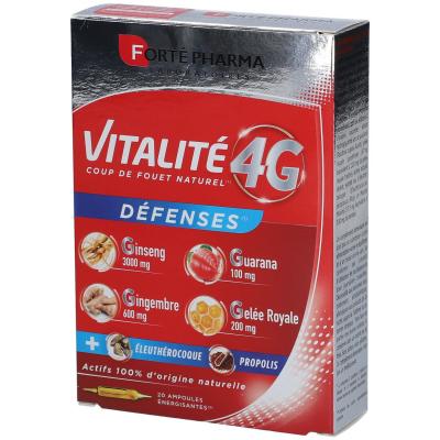 FORTE PHARMA - Vitalit&eacute; 4G D&eacute;fenses Compl&eacute;ment Alimentaire 1 unit&eacute;