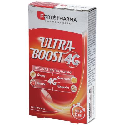 Fort&eacute; Pharma Vitalit&eacute; Ultra Boost 4G Ginseng Comprim&eacute;