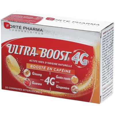 Fort&eacute; pharma vitalit&eacute; 4g ultra-boost 20 comprim&eacute;s effervescents