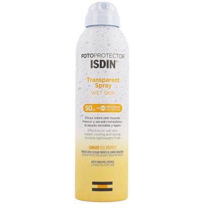 Photoprotector spray transparent peau mouill&eacute;e SPF50+ 250 ml